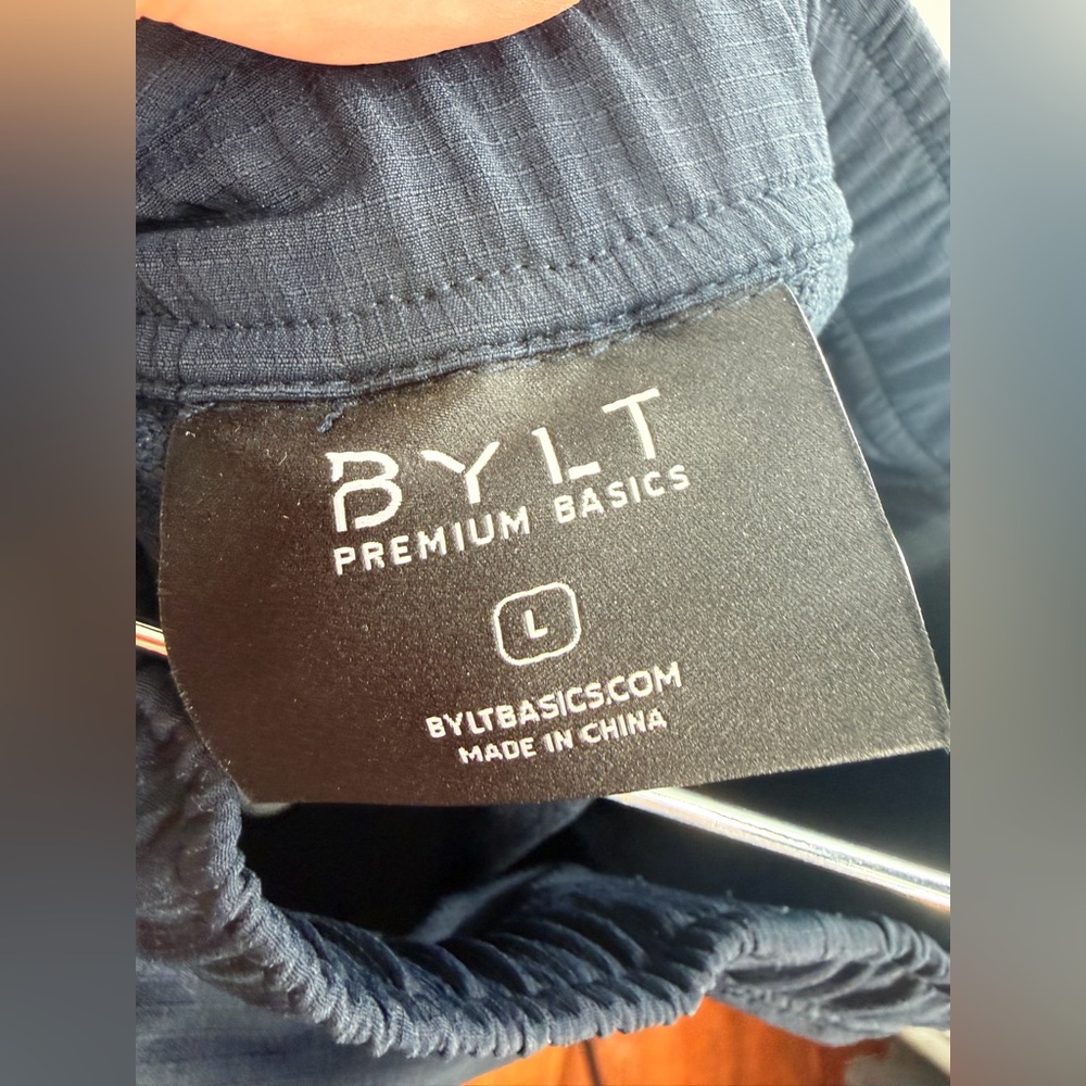 NWT Bylt Basics Blue Ripstop Pants - Picture 8 of 8